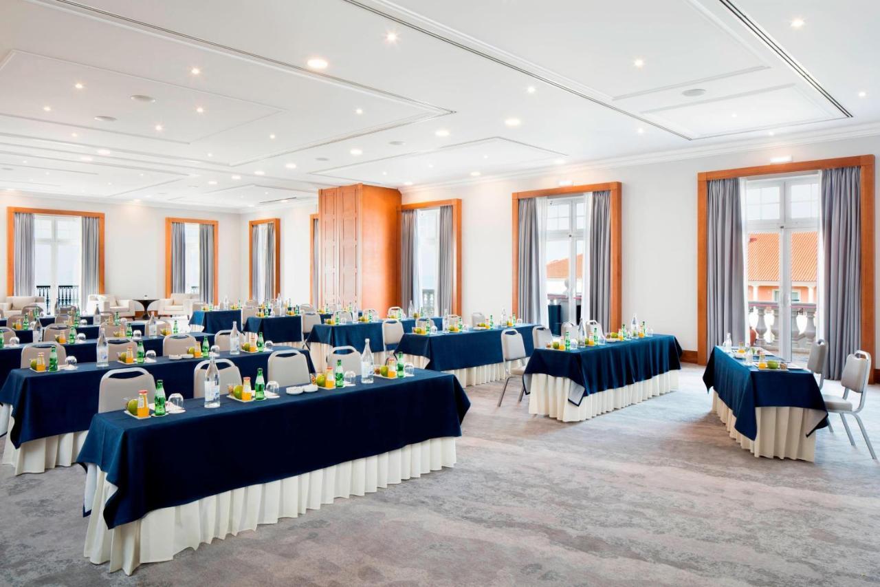 Praia D'El Rey Marriott Golf & Beach Resort Praia del Rei Bagian luar foto Meeting room